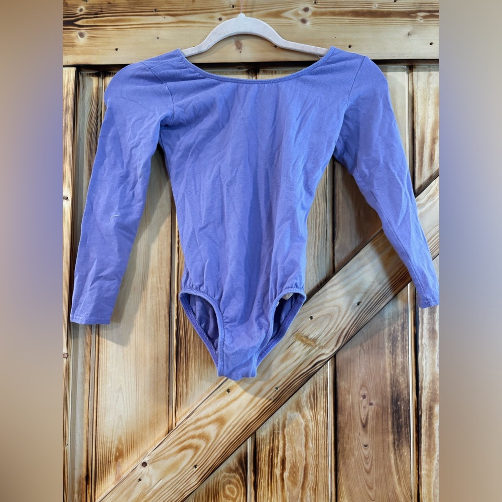 Purple Kids dance leotard